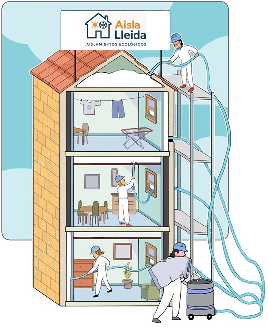 aislamiento insuflado Lleida