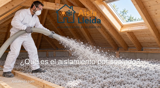 qué es el aislamiento por soplado